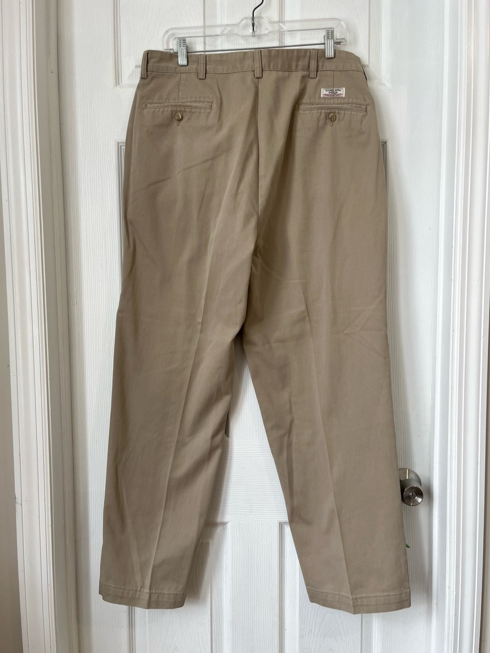 Polo Ralph Lauren Andrew pants Men’s Pleated Khaki tan Chinos pants size 36x30 - Picture 2 of 9